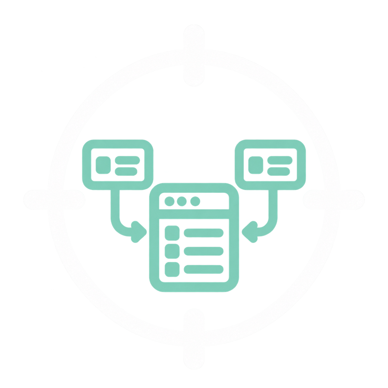 Centralized Case Management Target Icon